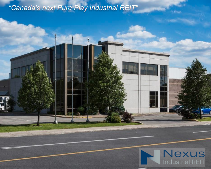 Nexus Industrial Reit (xtse:nxr.un)