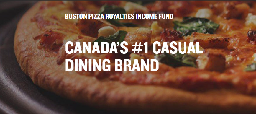 Boston Pizza Royalties Income Fund